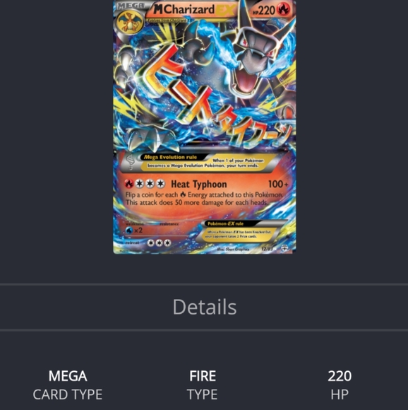 Nintendo: Holorare Charizard EX Mega evolution - Picture 1 of 2